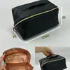 Bolsa de Almacenamiento Cosmética y de Tocador de Tres Dimensiones de Doble Capa de Gran Capacidad, Bolsa de Almacenamiento Portátil para Viajes