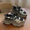 Zapatos de Moda Populares Estilo Papá para Mujer Primavera y Verano 2025 Suela Gruesa Elevadores Malla Transpirable Versátiles Ligeros Zapatos Deportivos y Casuales