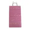 1647 Bolso de Joyería Bolsa Transparente Antipolvo Pendientes Joyería Accesorios de Ropa Cubierta con Cremallera Bolsa de Almacenamiento Hecho a Medida