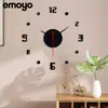 Venta caliente transfronteriza nuevo reloj de pared creativo diy reloj moderno sala de estar decoración del hogar reloj de pegatina de pared acrílica