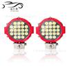 Luz de trabajo LED de 7 pulgadas para comercio exterior, foco, luz de techo para vehículo todoterreno, foco redondo modificado para la red central del parachoques delantero del coche