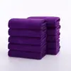 Toallas al por mayor para barbería, Toallas absorbentes de microfibra para secar el cabello, Toallas de limpieza, Toallas para pedicura, Toallas para barbería
