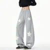 Outono de 2026 Novo Estilo Calça de Perna Curva Hua Algodão Sombra Estrela Logo M-5XL HK261098-Especial P33
