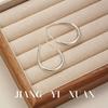 Pendientes Minimalistas de Gota de Agua Estilo Coreano Ins, Pendientes Únicos y Versátiles para Mujer, Gama Alta, Estilo Fresco y Minimalista, Pendientes Geométricos de Lujo Ligero para Mujer