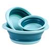 Lavabo plegable para el hogar, de tamaño grande y pequeño, para dormitorio de estudiantes, portátil, de plástico, para viajes, para baño de pies