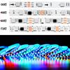 Tira de luces LED 5050, barra de luces LED de 12 V, programable, RGB, a todo color, 24 V, para agua corriente, WS2811, color mágico