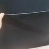 Tecido de Feltro Preto com Cerdas Extra Rígidas 5mm Placa de PET Tecido Agulhado Prensado a Quente Não Tecido Moldagem por Prensagem a Quente Defletor Corte de Ninho PET
