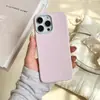 Funda de gel para teléfono tipo macarrón, adecuada para Apple 17 PRO, diseño de bloques de color a la moda, funda protectora anticaídas para iPhone 16/13