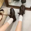 Botas femininas estilo deserto, coleção outono 2026, finas e leves, botas longas esportivas, design retrô color-block, plissadas, sola plataforma, botas de cano alto