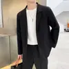 Traje pequeño para hombre, chaqueta de otoño, ligero, maduro, moda coreana, negocios, informal, de alta gama, holgado, superior, de moda