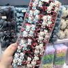 Diadema Scrunchie de Mezclilla a Cuadros con Borde de Lazo Lindo de Gato Kt para Niñas, Lazo para el Cabello para Niñas Pequeñas