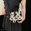Nova Bolsa de Mão Feminina Super Popular Estilo Coreano Versátil Bolsa de Nicho Bolsa Transversal Bolinhas 2026 Bolsa de Ombro