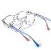 Gafas infantiles anti luz azul sin graduación material TR90 para niños de 4 a 10 años marco para lentes de miopía infantil protección sin graduación