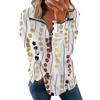 2024 nuevo cuello polo solapa cremallera cómoda estilo perezoso casual moda ajustado ajustado para mujer WF4
