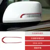 Adecuado para 10-18 Landkuloze Prado fibra de carbono espejo retrovisor tira anticolisión pegatina decorativa decoración interior modificación