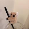 Pequeno Grampo de Cabelo Kaola Urso Koala Grampo de Cabelo de Pelúcia Adorno de Cabelo Acessórios de Cabelo Fofos Urso Tridimensional Prendedor de Cabelo para Franja
