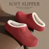 Colección de Invierno 2026: Pantuflas de Algodón Gruesas y Cálidas con Forro de Felpa, Zapatos de Algodón de Moda y Versátiles sin Cordones y de Punta Cerrada para Hombres y Mujeres, Venta al por Mayor