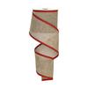 Amazon Cross-border New Product Festival Copy Edge Cor sólida Imitação de fita de cânhamo Grinalda Bow DIY Fita decorativa