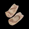 Meias de Barco de Silicone Sebs com Dedos Abertos Protetor de Pés Cobertura de Silicone para Calcanhar Meias de Silicone Secas Meias de Barco Invisíveis