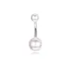Conjunto direto da fábrica com 10 peças de anéis de umbigo de borboleta com zircônia, anel de umbigo longo de borboleta, joias para piercing corporal em estoque