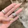 Colar de Cabacinha de Diamante Cheio Inlaid Artesanal de Alta Qualidade Estilo Coreano para Meninas, Corrente de Clavícula Fashion de Luxo Leve, Mesmo Estilo que Xiaohongshu