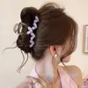 Pinza para el Cabello para Mujer, Tamaño Mediano, Adecuada para Cabello Fino, Pasador Lindo para la Parte Trasera de la Cabeza, Accesorio para el Cabello Tipo Pinza de Tiburón