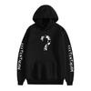 Otoño e invierno búsqueda caliente rapero XXX sudadera con capucha gruesa de terciopelo para hombre y mujer tendencia callejera parejas