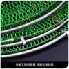 Protetor de Peixe com Bordas Reforçadas Revestidas de Borracha, Anel Duplo de Aço Inoxidável, Bolsa de Rede de Poço Preta, Bolsa de Rede para Peixe, Rede de Pesca Portátil à Prova d'Água