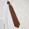 Camisa Básica Rayas Estilo Japonés JK/DK Sin Corbata Estilo Preppy Estudiante Cianosis Gris Azul Accesorios para Hombres y Mujeres Niños