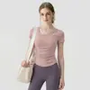Traje Deportivo para Mujer Manga Larga Hombro Hueco Cintura Alta Pantalones de Yoga Adelgazantes Secado Rápido Transpirable Ropa de Fitness Estilo Femenino Ropa de Mujer