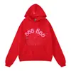 2026 Nuevo Modelo Unisex 555555 Malla Espuma Estampado Hip-Hop Holgado Peso Pesado Felpa con Capucha Conjunto de Sudadera