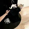 Camiseta elegante de manga corta de seda helada, holgada y adelgazante (40-100 kg) para mujer, top de verano con diseño calado, moderno