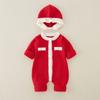 Ropa Tejida Rosa y Roja Estilo Primavera para Bebé, Mamelucos para Recién Nacidos, Trajes para Gatear, Conjuntos de Primavera para Niños y Niñas