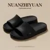 Zapatillas Suaves de Suela Eva Estilo Simple Nanbowan para Hombres y Mujeres, Parejas, Baño del Hogar Interior, Antideslizantes, Suela Gruesa, Antibacterianas