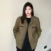 Jaquetas para Homens e Mulheres, Outono 2025 Novas Calças com Múltiplos Bolsos com Aba Roupa de Trabalho Casual Solta Jaquetas Tops e Jaquetas de Primavera para Exterior