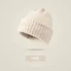 Gorro de Tricô Solto para Mulheres, Chapéu Quente e Despojado para Outono e Inverno, Chapéu Versátil e Moderno para Clima Frio que Afina o Rosto