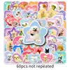 60 Zhang Meng bolsa de expresión para mascotas graffiti personalidad pegatinas lindas DIY funda de teléfono móvil pegatina para equipaje impermeable