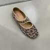 Zapatos de tacón bajo de punta cuadrada de boca poco profunda estilo abuela para mujer, zapatos Mary Jane literarios retro, estilo nuevo de la ola de otoño, estilo bosque suave 2026 esmerilado