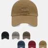 Gorra de Béisbol Bordada con Letras Simples Liangfang, Algodón Lavado, Visera Curva Vintage, Gorra Plana tipo Pico, Sombrero Casual para Exteriores