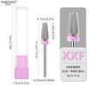 Cabezal de Pulido de Uñas de Acero de Tungsteno para Uñas Artísticas, Pretratamiento de Esmalte Estilo Ruso, Eliminación de Cutículas, Broca Cinco en Uno