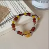 Nuevo Explosiones Chinas Pulsera Apilada Antigua Marea Nacional Candado Ping An Borla Tirar Ajustable Sensación Fresca Venta al por Mayor