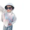 Ropa de Protección Solar Nueva de Seda de Hielo 2025 para Niños y Niñas, Ropa Transpirable Ultra Delgada Anti-UV para la Piel al por Mayor