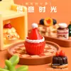 Chapéu de Natal Criativo Yqt Resina para Bolo Acessórios DIY Brinquedos de Comida em Miniatura Transfronteiriços Enfeites de Mesa Decorações de Feriado