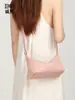 Bolso tejido para mujer, simple, de lujo ligero, versátil, diseño de nicho, bolso tipo dumpling para llevar al hombro o debajo del brazo, bolso de mano de gran capacidad para el trabajo