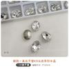 Alta qualidade Branco Nail Art Jóias Pontiagudas Diamante Plano para K9 Cristal Flash Amor Pombo Ovo Ângulo Reto Rock Candy Diamante Transparente