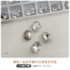 Joyería de uñas blancas de alta calidad con diamantes puntiagudos planos para K9 Crystal Flash Love Pigeon Egg, caramelo de roca en ángulo recto, diamante transparente