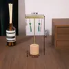 En Stock Dropshipping Transfronterizo Soporte de Exhibición de Aretes de Madera Maciza, Colgador de Aretes y Joyería, Soporte para Toma de Fotos en Transmisión en Vivo de Aretes y Clavos