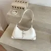 Bolsa tote versátil e moderna estilo Maillard para ombro e axila, novo design retrô de nicho, bolsa feminina de luxo leve