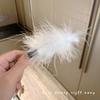 Alas de Ángel Lolita Clip de Plumas Clip para el Cabello Bordado Bicolor Blanco y Negro cos Accesorios para el Cabello de Fotografía para Mujeres