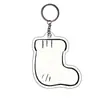Chaveiro Pingente de Animal Alfabeto Infantil Fofo Transfronteiriço Acrílico Alfabeto Inglês Criativo Acessórios DIY Atacado